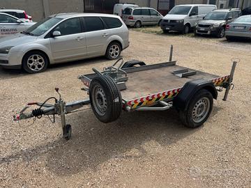 Rimorchio Humbaur 950kg Frenato per Moto