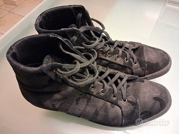SNEAKERS BIKKEMBERGS COLORE NERO CAMOUFLAGE 