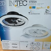 Plafoniera con ventilatore