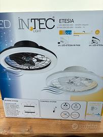 Plafoniera con ventilatore
