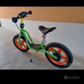 Bicicletta balance Senza pedali Puky  verde