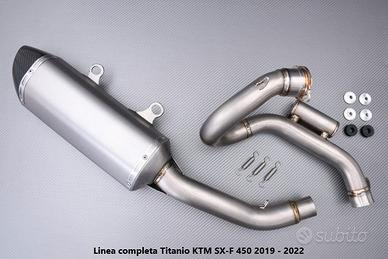 Linea completa Titanio KTM SX-F 450 2019 - 2022