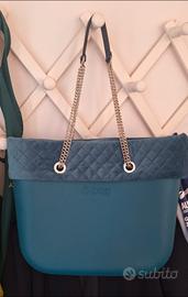 Borsa "O BAG" originale con pelliccia