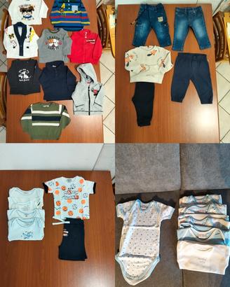 abbigliamento bimbo 6/9 mesi