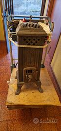 stufa vintage funzionante 