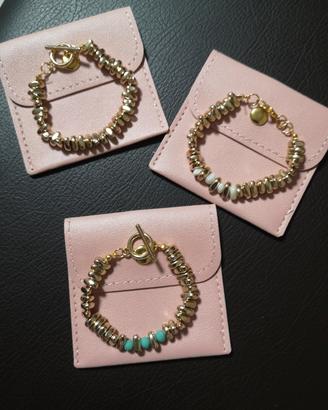 bracciali in ematite colore oro 