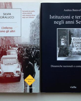 6 Libri - ANNI DI PIOMBO VITTIME TERRORISMO