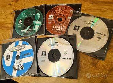 Lotto 5 Giochi Originali PS1 - PAL