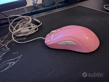 zowie s1 Divina mouse da gaming rosa