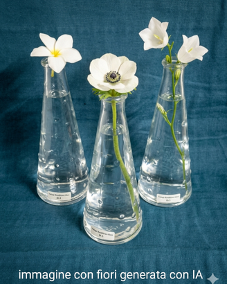 3 Vasi Bottiglie Vintage IKEA Emma Dafnäs Nuovi