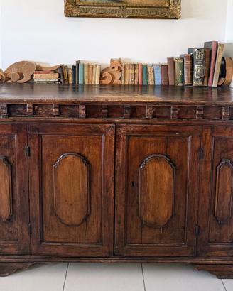 Credenza antica in legno massello fine ‘800