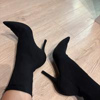 Scarpa donna Tacco a calzino nero - nr 37