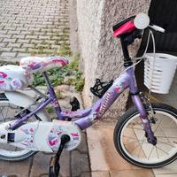 Bicicletta per bambina Baby Bunny14"  