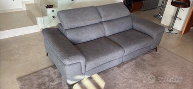 Divano 3 posti relax elettrico
