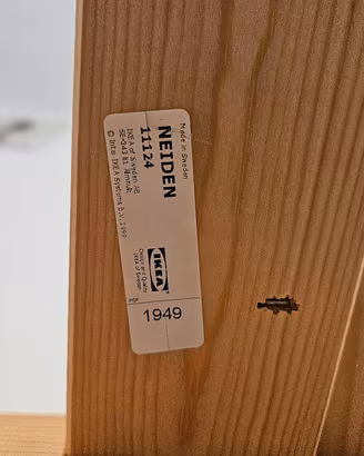 struttura letto neiden ikea 