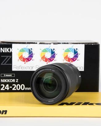 Nikon Z 24-200mm f4-6.3 VR USATO GARANTITO PER DUE