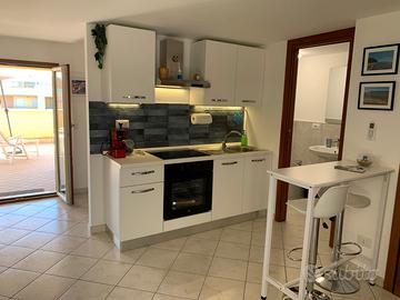 Attico Sabaudia centro vista Circeo