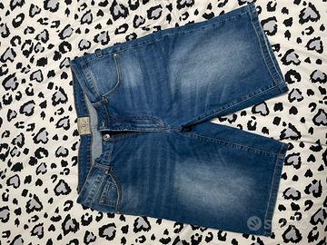 Bermuda in jeans da ragazzo, marca zero blu