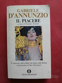 Libro "Il piacere" di Gabriele D'Annunzio