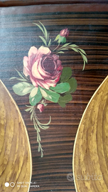 Letto matrimoniale in ferro anni 50