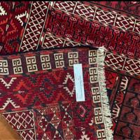 Tappeto antico Yomut engsi