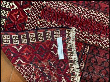 Tappeto antico Yomut engsi