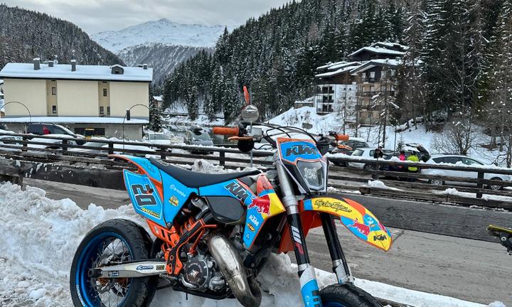 Ktm 125 exc OMOLOGATA MOTARD