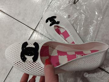 Ballerine da barca in PVC nuove