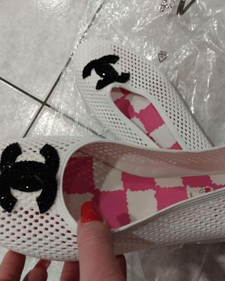 Ballerine da barca in PVC nuove