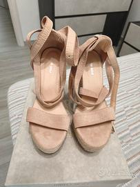 Sandali Zeppe Silvia Gala Nude / Rosa Cipria n. 39