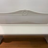 Panca primi del novecento in legno massello