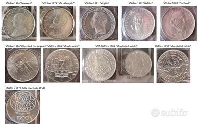 MONETE DA COLLEZIONE REPUBBLICA ITALIANA