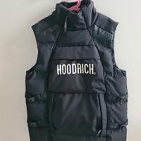 hoodrich giubbotto senza maniche imbottito nero 