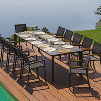 Tavolo porto ercole con 12 sedie volterra