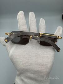 Occhisli cartier legno grigio
