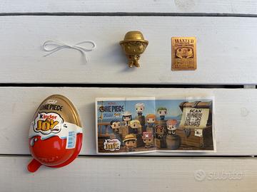 Funko Pop Kinder Joy One Piece Luffy Gold