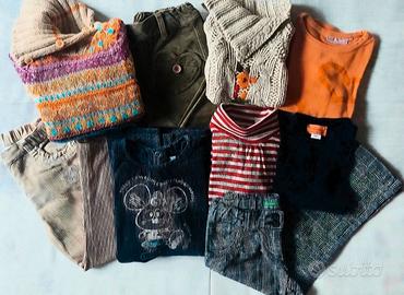 9 pezzi abbigliamento bambina 4/5 anni 