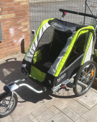 Rimorchio per bici per bambini