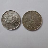 500 lire argento  