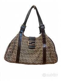 Borsa vintage Fendi Hobo monogram
