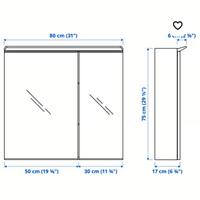 Specchio mobiletto bagno