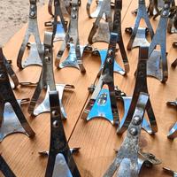 Blocco Galletti Punta piedi e lucchetti ruota