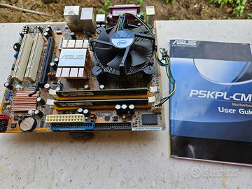 Scheda madre Asus P5kpl-cm completa