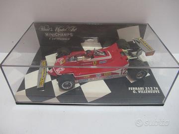 FERRARI 312 T4 VILLENEUVE 1979 scala 1/43 MINICHAM