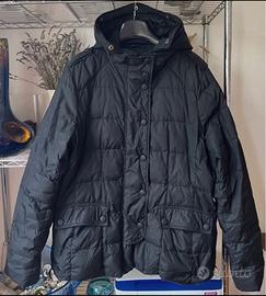 Piumino nero, classe 1, Real Down 90/10, taglia L