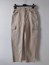 Pantaloni cargo beige taglia 36 Sinsay