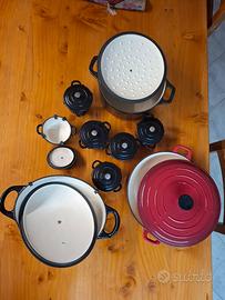 Set pentole in ghisa