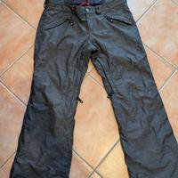 Pantaloni Snowboard uomo effetto Denimi