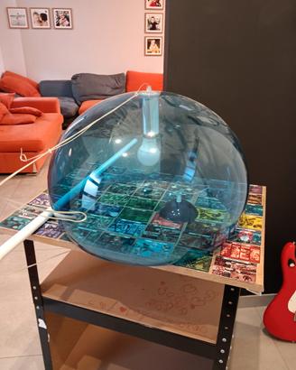 lampadario Kartell FL/Y blu