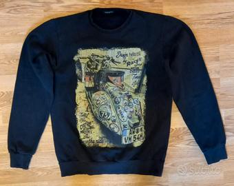 felpa colore nero taglia M